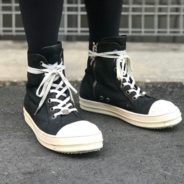 クロムハーツ 偽物 925 SILVER RICK OWENS RAMONES スニーカー関税込