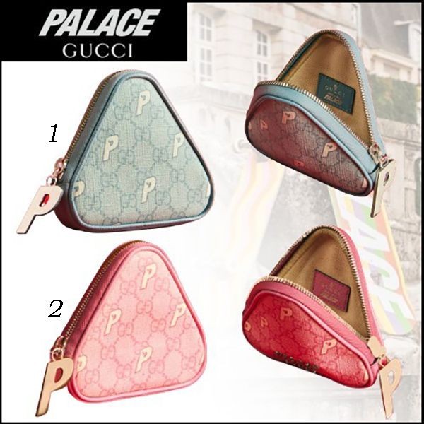 確保済み！PALACE×グッチ 偽物 メンズOK シュプリームGG-P小銭入れ 2色 723144FAAZV4144