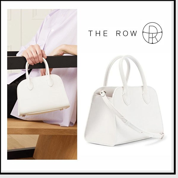 早い者勝ちthe row 偽物 ザロウ マルゴー 可愛い定番★The Row★Margaux 7.5 バック ♪上品スノーカラー♪