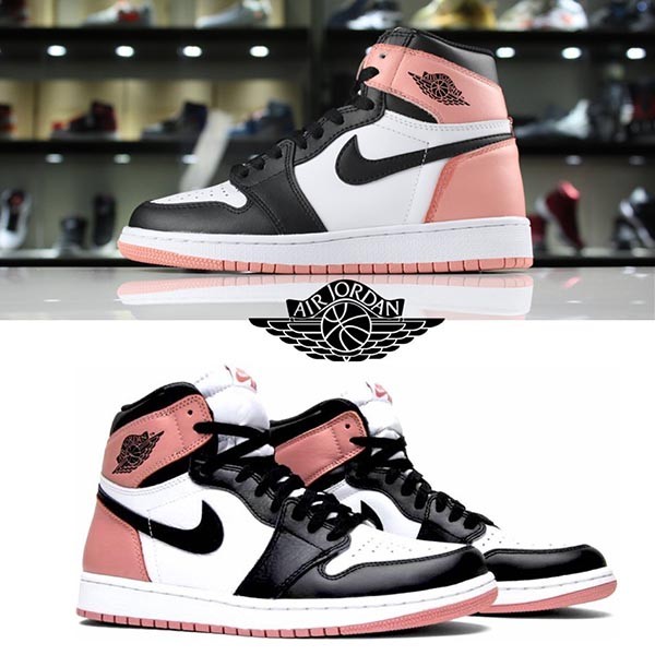 すぐ届くナイキ Air Jordan 1 Retro High "Rust Pink" エアジョーダン1 コピー 861428-101