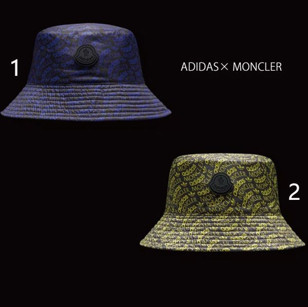 最新！アディダス× モンクレール コラボ ハット 偽物ORIGINALS REVERSIBLE BUCKET HAT 10093