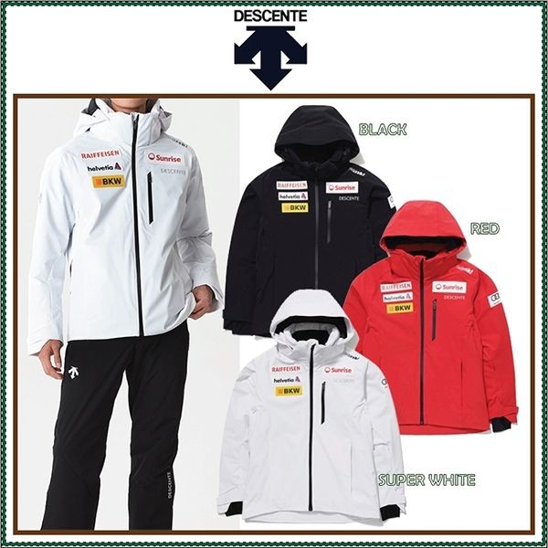 【DESCENTE 偽物】Swiss Ski Team Ski ジャケット (Tailored Fit 4WAY)SO413SSJN1