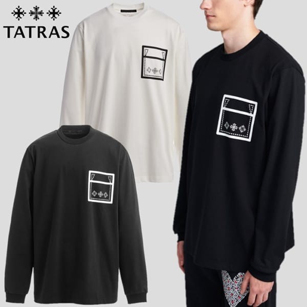 TATRAS × Keith Haring スーパーコピー 限定コラボ SAGGIO ロングTシャツ 2色 MTKI25A8253