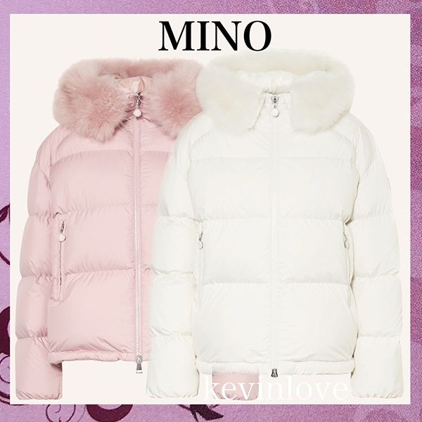 ギフトにぴったり☆モンクレール ダウン MINO 偽物☆カシミヤファーが素敵なダウン MINO1261