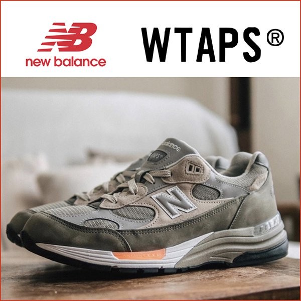 超人気 ニューバランス 992 偽物 WTAPS M992WT オリーブ M992WT