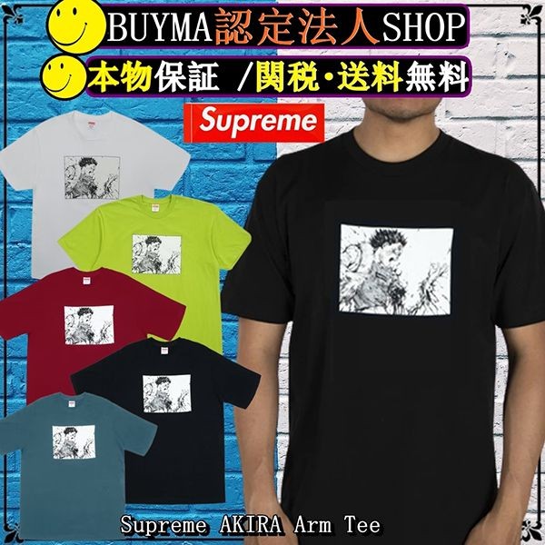 シュプリーム AKIRA Tシャツ 偽物★送関込★話題のコラボレーション Tシャツ