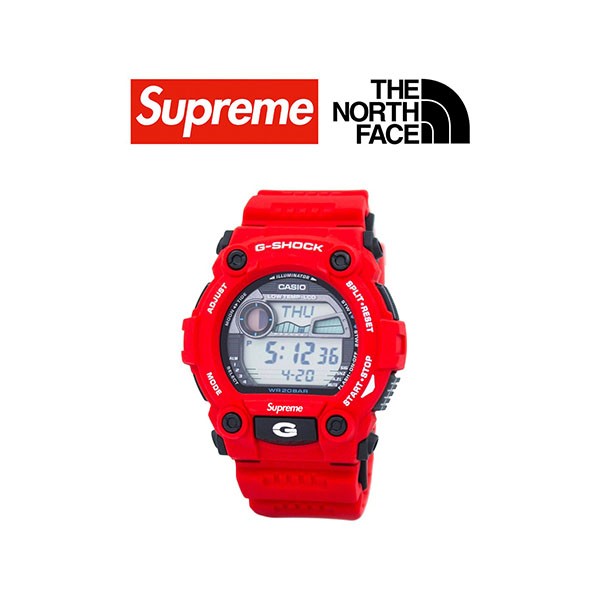 シュプリーム Gショック 偽物ノースフェイス G-SHOCK 時計 人気話題コラボ！