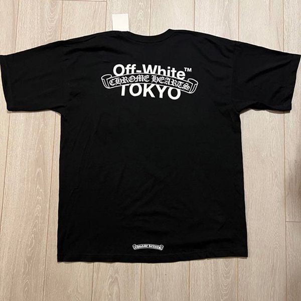 関税送料込クロムハーツ OFF-WHITE tシャツ スーパーコピーch032113