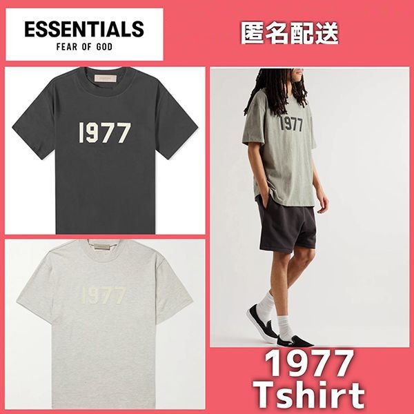 エッセンシャルズ 1977 偽物 フィアオブゴッド FOG ESSENTIALS 1977 半袖Tシャツ