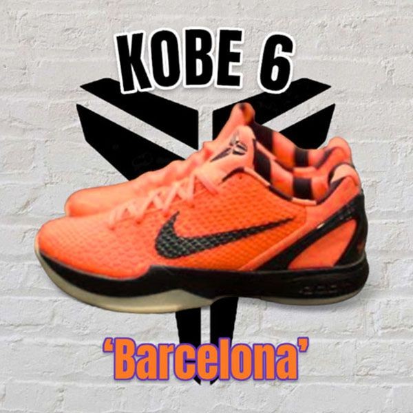 新作入手困難ナイキ Zoom Kobe 6  スーパーコピー Barcelona Away 429659-800