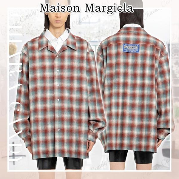 マルジェラ ペンドルトン 偽物 意外性抜群 メゾンマルジェラ_man /Pendleton シャツ/Multicolor