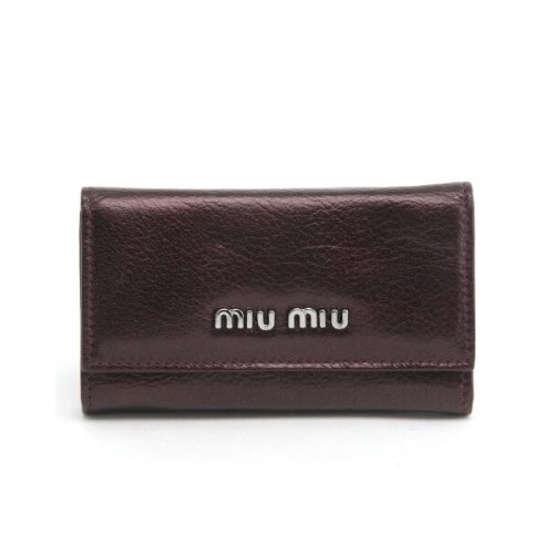 ミュウミュウ MIU MIU キーケース ソフトカーフ 5M0222