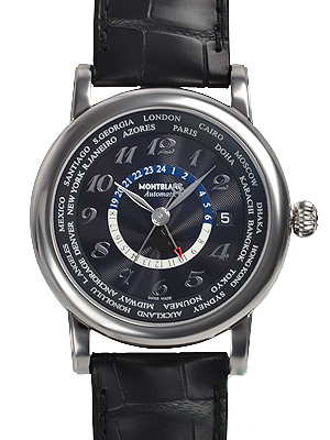 モンブラン スターワールドタイム ＧＭＴ 109285