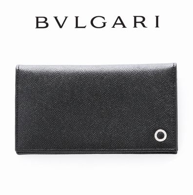 秋冬新作 ブルガリ スーパーコピー N級品☆BVLGARI☆ ロゴリング付 二つ折り長財布 11369262