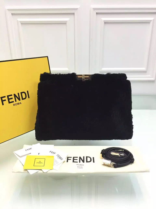 2015-16AW FENDI フェンディ スーパーコピー PEEKABOO クラッチ 8BP1025AXF068D