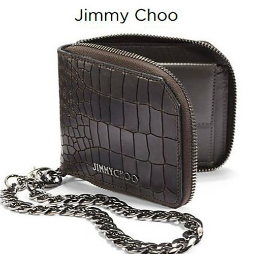 ジミーチュウ コピー Jimmy Choo Croc　Embossedチェーンウオレット jc35