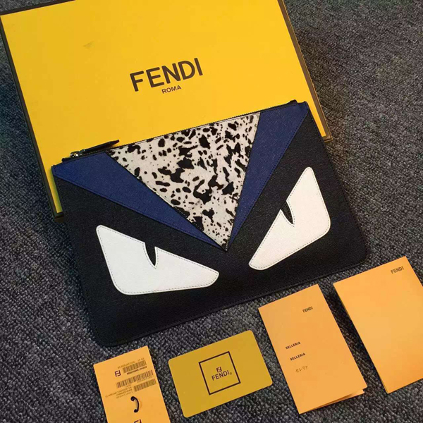 レア☆16FW フェンディクラッチスーパーコピー FENDI ☆モンスタークラッチ☆7022016