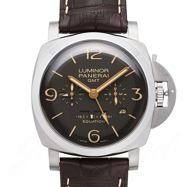 パネライ PANERAI スーパーコピー ルミノール 1950 イクエーション オブ タイム 8デイズ GMT チタニオ PAM00656