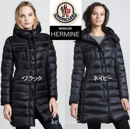 今年も人気！18/19モンクレール スーパーコピー HERMINEエルミンヌ Black & Navy レディース 8090805