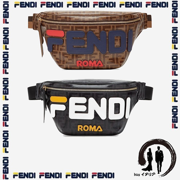 フェンディスーパーコピー【FENDI MANIA】FF ファブリック ☆ ベルトバッグ 7VA434A5N7F0CFM