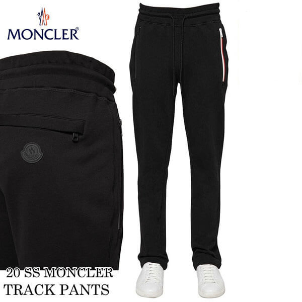 モンクレール パンツ 偽物 【21春夏】TRACK PANTS_BLACK 22831760542726844