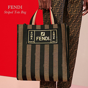 FENDI ロゴ　トートバッグ100929