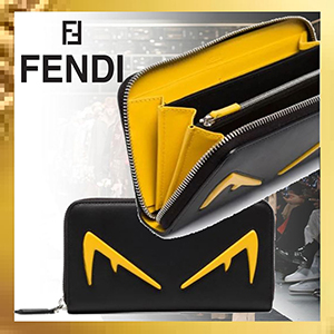 新作 フェンディ Fendi 長財布 ブラック カーフレザー 高級感100947