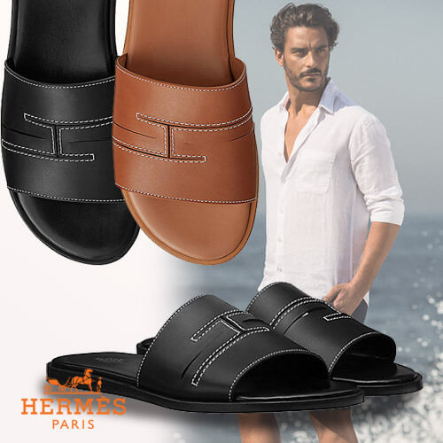 エルメス Pacific sandal パシフィックサンダル 2色2010120032