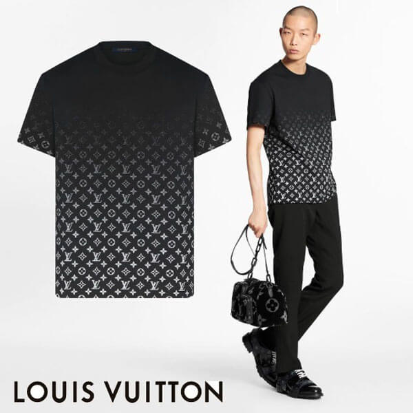 ルイ ヴィトン tシャツ 偽物 新作 20AW LV☆モノグラムグラディエントTシャツ 1A89Z0