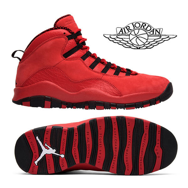 ナイキ スニーカー コピー 入手困難！Steve Wiebe x Air Jordan 10 Retro HOH UNIVERSITY RED/UNIVERSITY RED-BLACK-BLACKAJ9100625