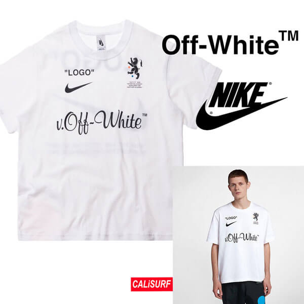 【激レアアイテム】ナイキ オフ ホワイト Tシャツ コピー ナイキ Lab x Off White コラボ TEE/WHITE201116CC5