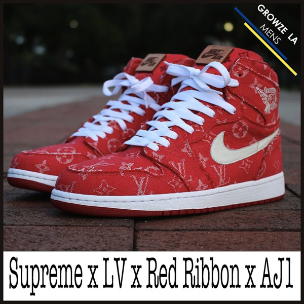 ★【ナイキ  コピー 】Red Ribbon Recon x シュプリーム x LV x Air Jordan 1201120AA15