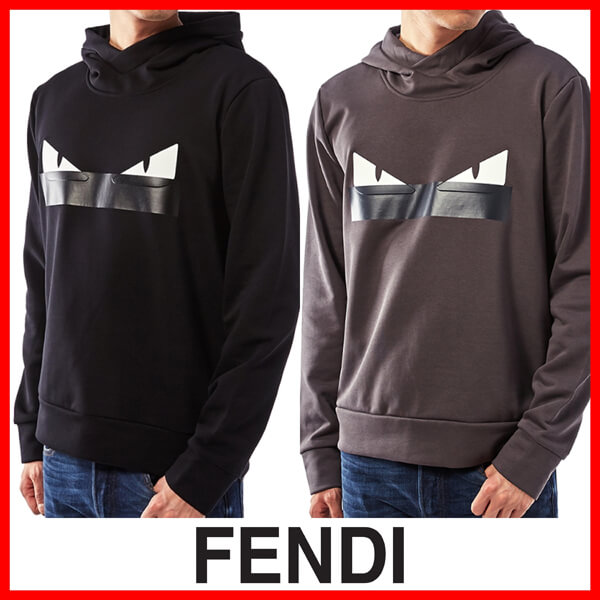 人気 FENDI 偽物バックバグ モンスター 起毛 フード2011201232