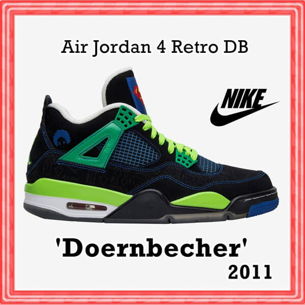 Air Jordan 4 Retro Doernbecher スーパーコピー★LA発★入手困難★ジョーダン★   201020A12