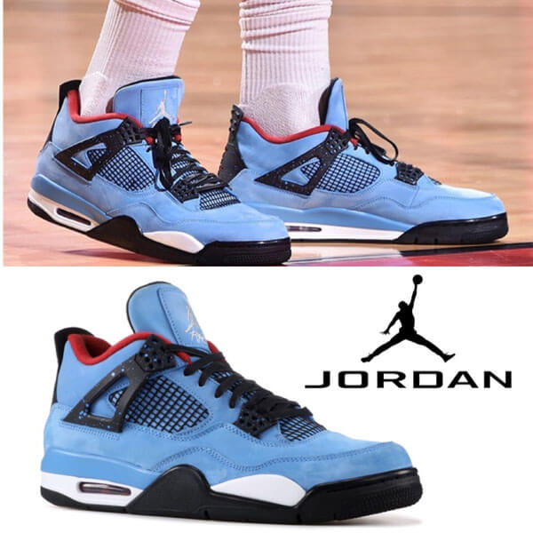 人気話題！  Travis Scott Air Jordan 4 Retro 偽物トラビス スコット カクタス ジャック  201020A14