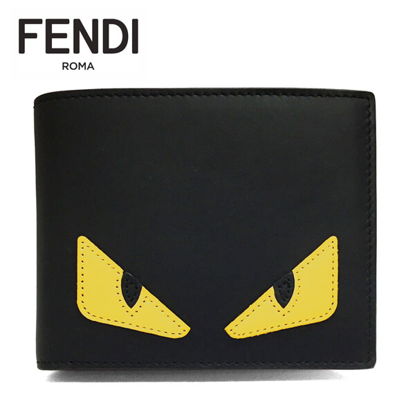 FENDI 7M0001 O73 F0U9Tコピー 折財布BAG BUGS バッグ バグズ