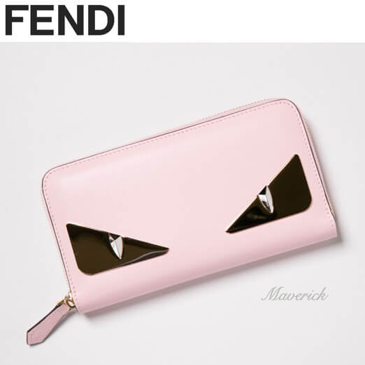 FENDI(フェンディ)コピー★モンスター ラウンドジップ 長財布20112012340