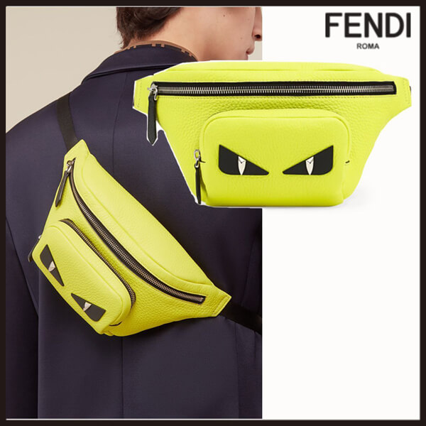 FENDI コピー日本未入荷☆大人もOK ベルトバッグ モンスター ローマンレザー 20112012343