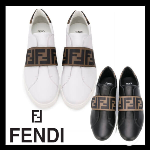 フェンディ スニーカー コピー 大人気☆FENDI★ロゴ ストラップ 大人ＯＫAADSF1QA3