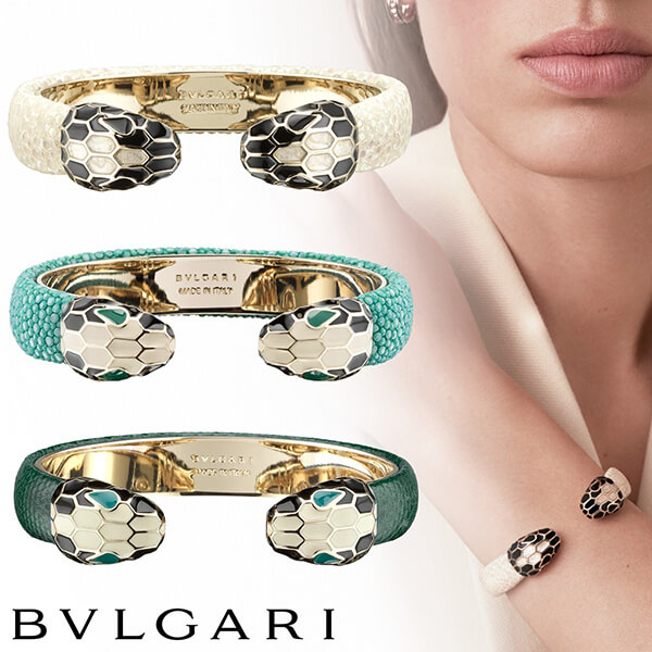 BVLGARI スーパーコピー セルペンティ フォーエバー ブレスレット 3色 バングル 37040