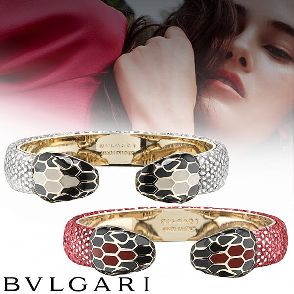 BVLGARI コピー セルペンティ フォーエバー ブレスレット 2色 バングル 289183