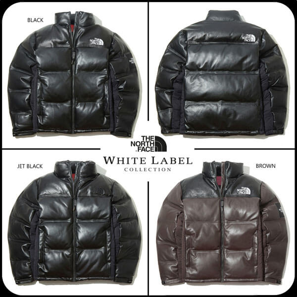 [ノースフェイス] ★コピー 19AW NEW★LEATHER NUPTSE DOWN JACKET ★NJ1DK55K、NJ1DK55J、NJ1DK55L