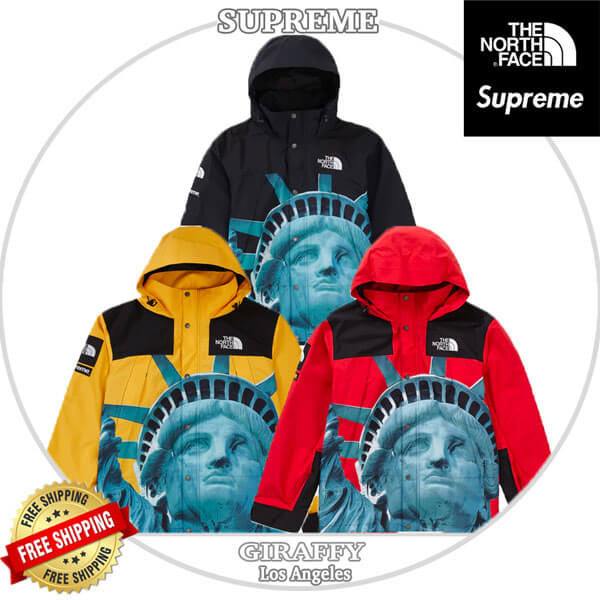 シュプリーム/ノースフェイス スーパーコピー Statue Of Liberty Mountain Jacket 21031204