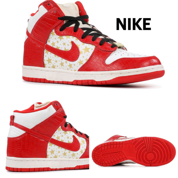 入手困難！シュプリーム ナイキ コピー コラボ Dunk High Pro SB Red 307385 161