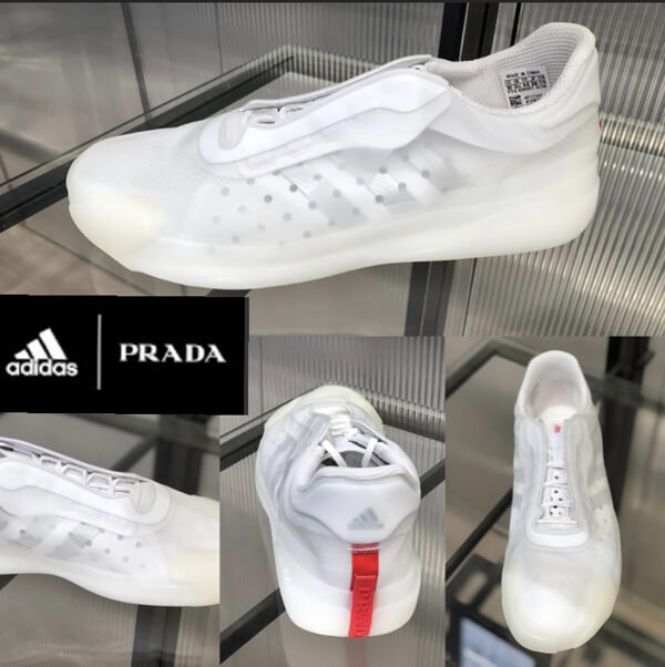 【限定コラボ】プラダ x adidas スニーカー 偽物 A+P Luna Rossa  21 FZ5447