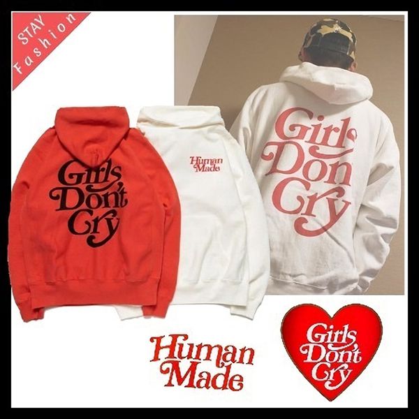 限定コラボ 激レア!【ガールズドントクライ コピー×Human Made Hoodie】 パーカー 21071440